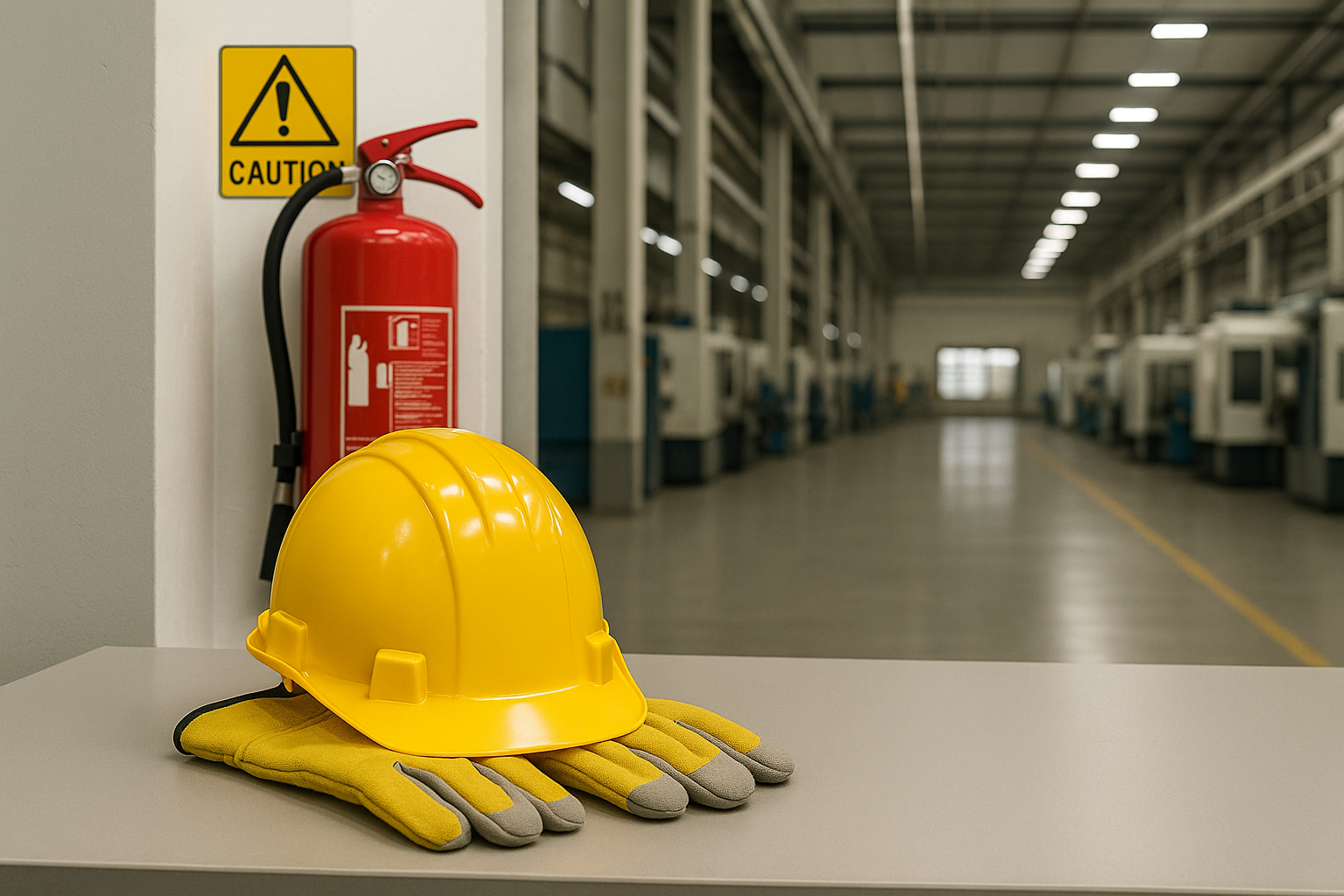 20251005 1355 industrial safety setup remix 01k6t3ha0rfq08m683x4kvba8j